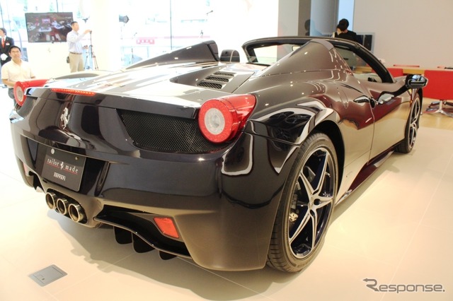 フェラーリ・458スパイダーテーラーメイド