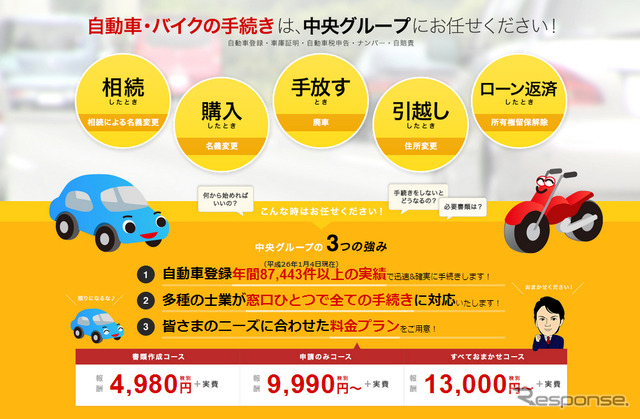 全国対応 自動車登録Expert