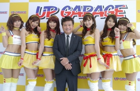式典での石田誠代表取締役会長