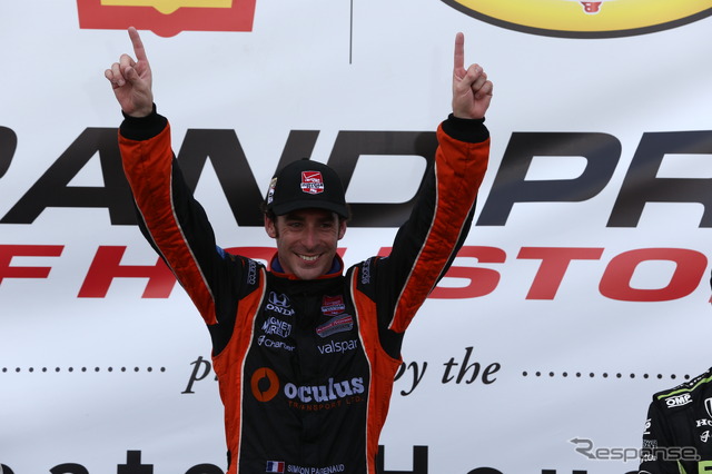 パジェノーは今季2勝目。写真:INDYCAR