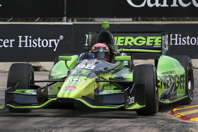 決勝3位のホークスワース。写真:Honda