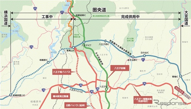 圏央道さがみ縦貫が開通し最初の平日、2種類の「もしかして？」の声