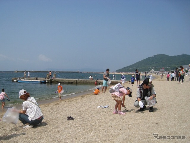 須磨海岸クリーン作戦