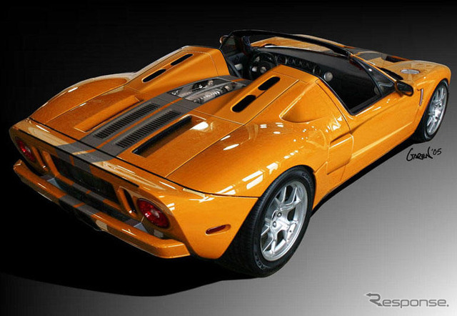 【SEMA05】フォード GTX1、ロードスターだっ