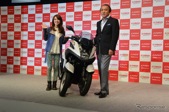 ヤマハ発動機 トリシティ MW125 発表会