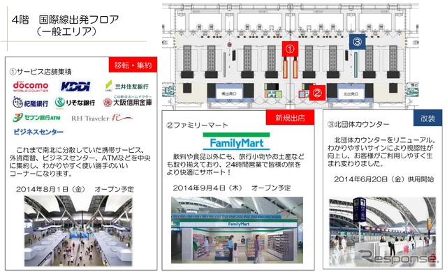 4階 国際線出発フロア  （一般エリア）