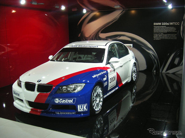 【東京モーターショー05】新型BMW 3シリーズ のWTCCマシン