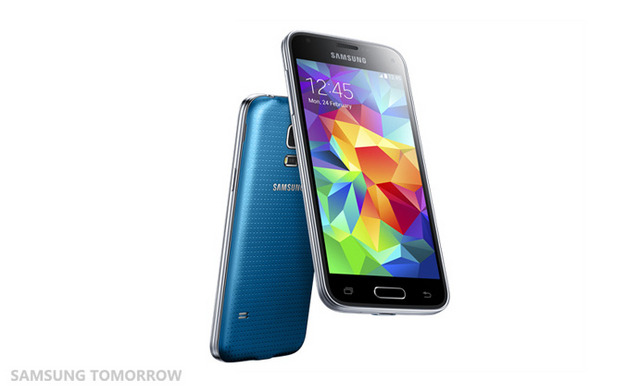 「GALAXY S5 mini」Electric Blue