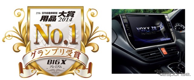 アルパイン、ビッグXプレミアムが用品大賞2014グランプリを受賞