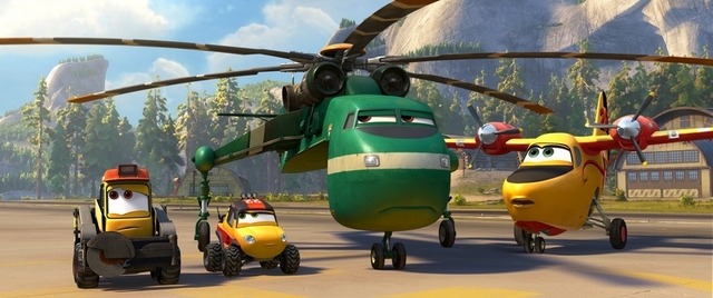 重量貨物ヘリコプター・ウィンドリフター/『プレーンズ2/ファイアー&レスキュー』 -(C)2014 Disney Enterprises, Inc. All Rights Reserved