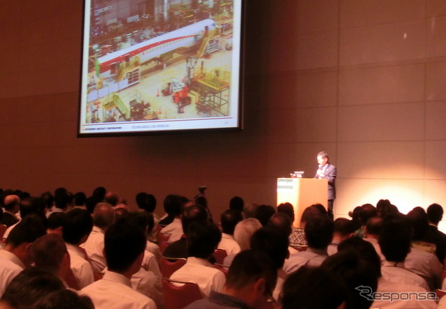 三菱航空機執行役員技術本部長兼チーフエンジニア　岸信夫氏