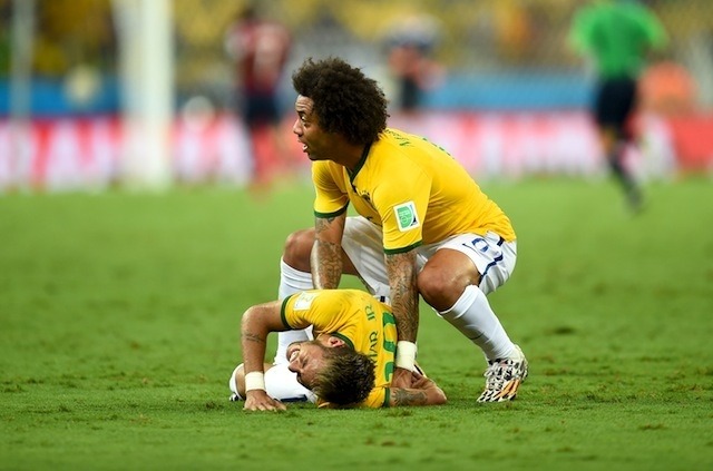 ブラジル対コロンビア戦(7月4日) (c) Getty Images