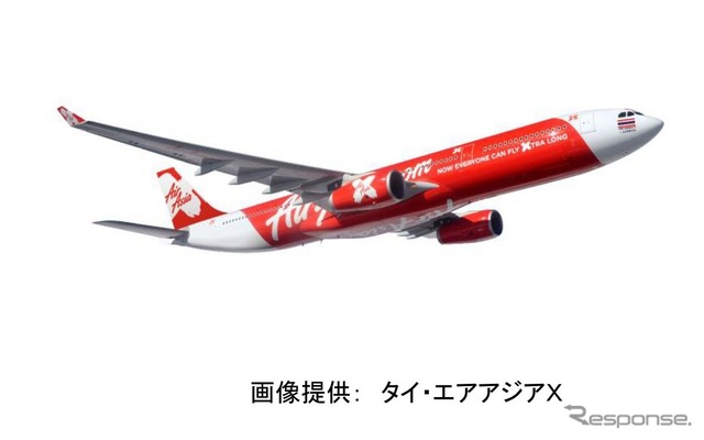 タイ・エアアジアXのエアバスA330-300