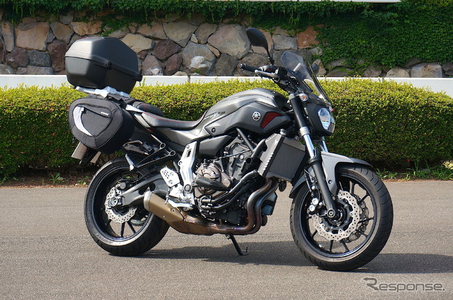 ヤマハ MT-07 オプション装着車(参考)