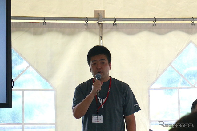 プロジェクトリーダーを務めたヤマハ発動機 PF車両開発ユニット SP開発部 設計グループ主務の白石卓士郎氏