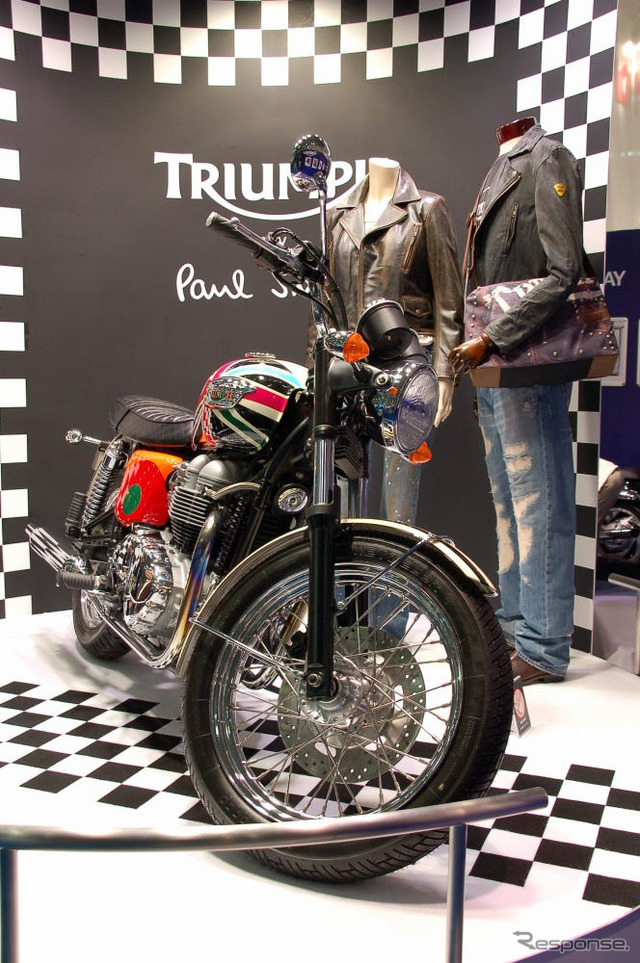 【東京モーターショー05】写真蔵…トライアンフ×ポールスミス