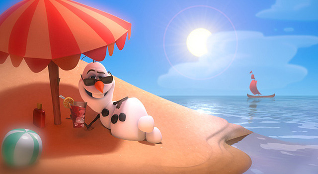 雪だるまのオラフ/『アナと雪の女王』-(C) 2014 Disney. All Rights Reserved.
