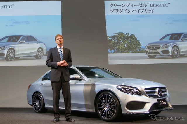 メルセデスベンツ Cクラス 発表会