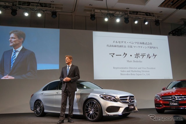 メルセデスベンツ Cクラス 発表会