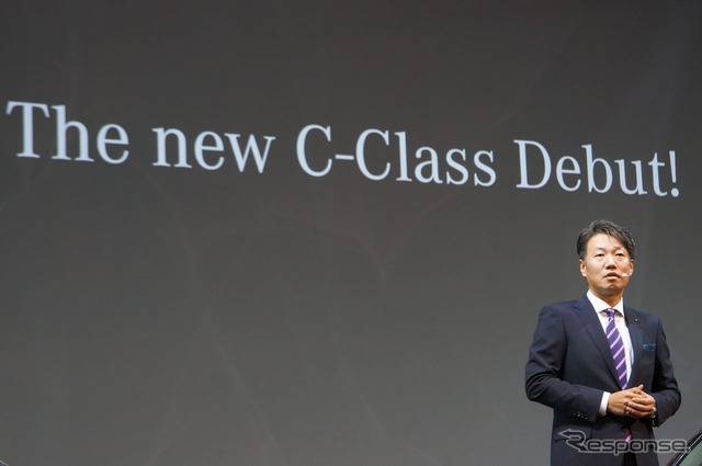 メルセデスベンツ新型Cクラス発表会