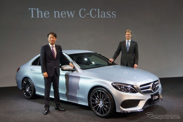 メルセデスベンツ新型Cクラス発表会
