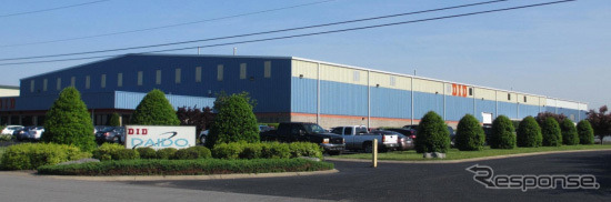 大同工業の米国四輪車用チェーン生産工場