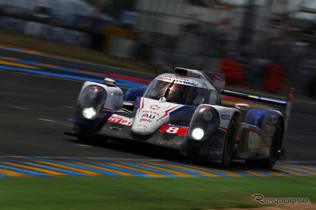 トヨタTS040 HYBRID(8号車はルマン決勝3位)。写真:TOYOTA