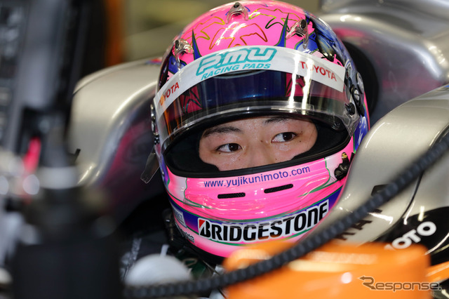 国本は若手ながら、昨年の富士スプリントカップでSF初優勝を経験済みの実力者。写真:TOYOTA(予選日)