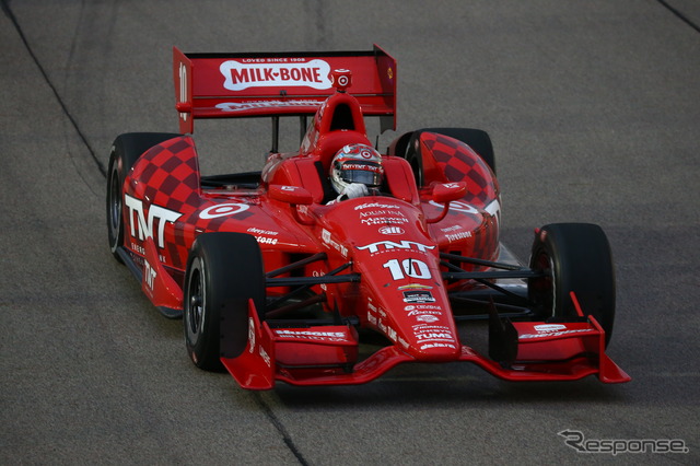カナーンは今季初優勝ならず、3位。写真:INDYCAR