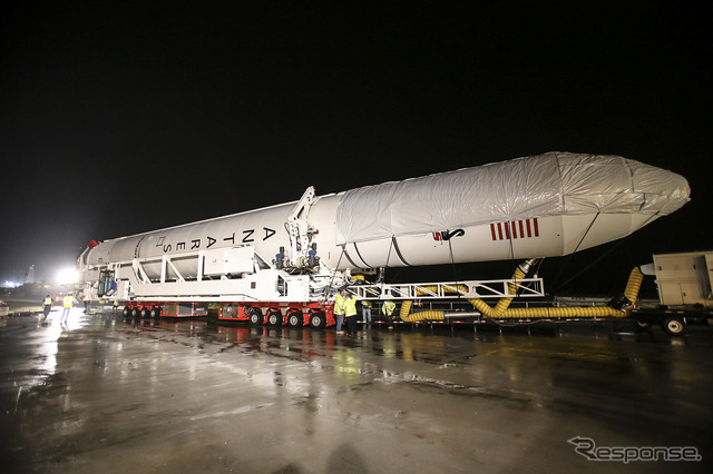国際宇宙ステーション補給船 シグナス2号機打ち上げ