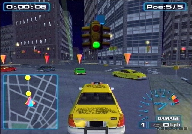 【PS2 MIDNIGHT CLUB】真夜中の市街地を縦横無尽に走りまくる