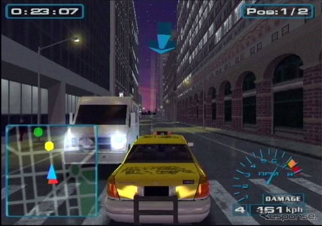 【PS2 MIDNIGHT CLUB】真夜中の市街地を縦横無尽に走りまくる