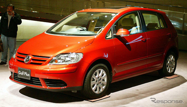 【VW ゴルフ プラス 日本発表】ライバルをあえてあげると