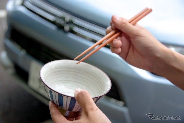 出発前からご飯のことで頭がいっぱい