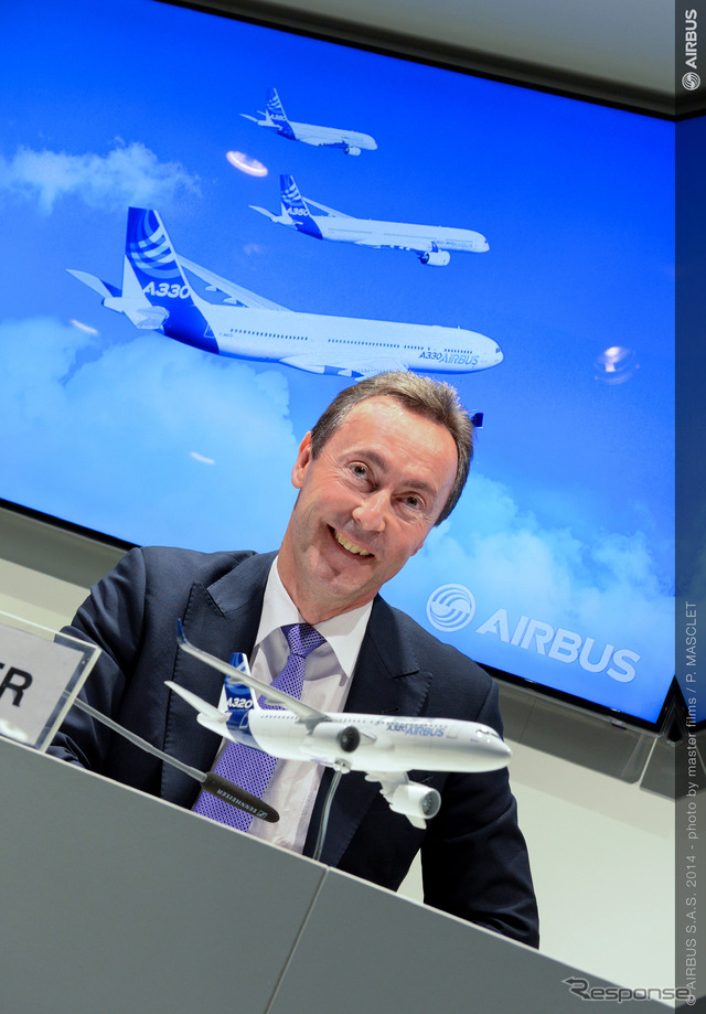 エアバス、ファンボロー国際航空ショーで過去最大の受注機数・金額を獲得