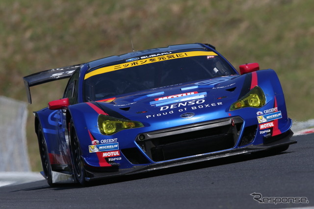 前戦オートポリスでの#61 BRZ(GT300クラス)の走り。