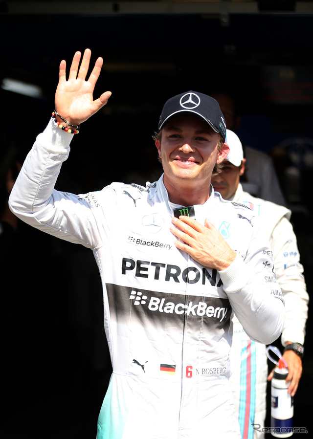 ニコ・ロズベルグ(F1 ドイツGP 予選)