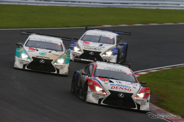 レクサスRC F勢が決勝の上位を占めた。