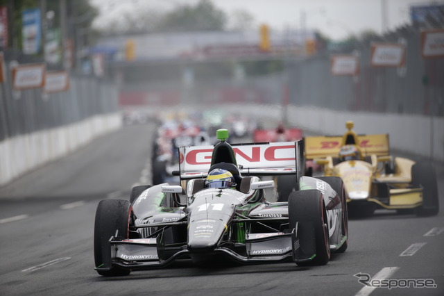 #11 ブルデーは第13戦を制した。写真:INDYCAR