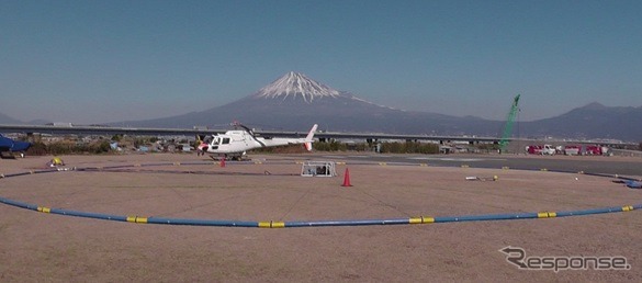 JOGMEC、ヘリコプターによる「時間領域空中電磁法探査」を実施