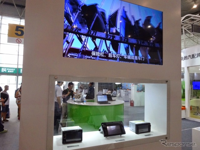 eBay Mortorsのブース(CAPAS 2014 成都)