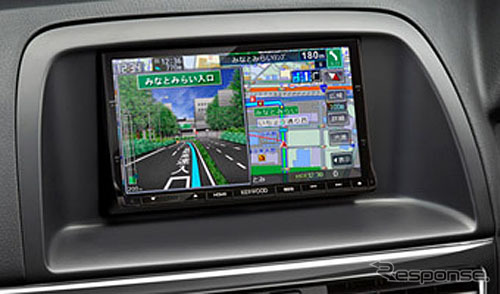 7型12セグ/ワンセグ地上デジタルTVチューナー内蔵AV一体メモリータイプナビゲーション「CA9K3」