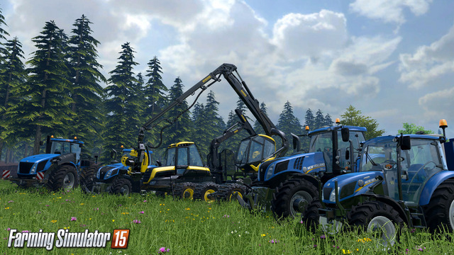 人気農場シミュ最新作『Farming Simulator 15』リアルな農機達の美麗スクリーンショットが初公開