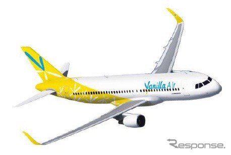 バニラエアの旅客機(イメージ)