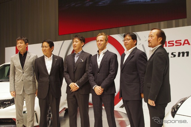 NISMO 宮谷正一社長（左から二番目）