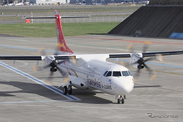復興航空(トランスアジア航空)の『ATR72-600』型機