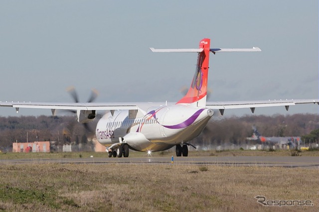 復興航空(トランスアジア航空)の『ATR72-600』型機