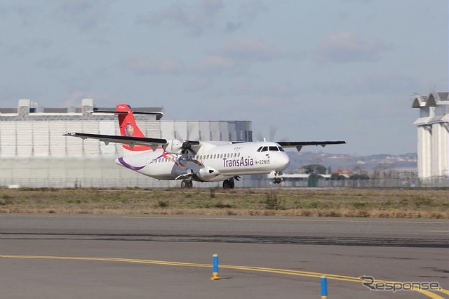 復興航空(トランスアジア航空)の『ATR72-600』型機