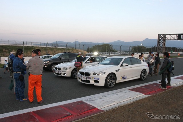 コースウォーク・車両展示