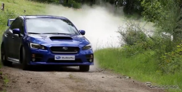 スバルのスペイン公式サイトが配信した『ジムカーナWRX STI』